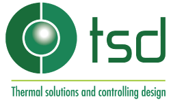 Logo TSD Thermal solutions and controlling design
